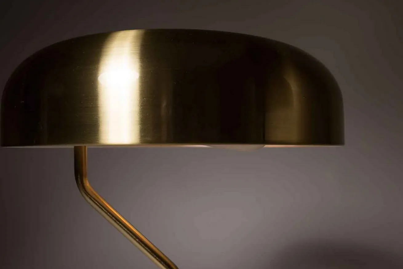 Stehlampe Eclipse Messing