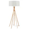 Stehlampe Kilimanjaro Bambus Textil natur
