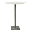 Stehtisch Marmor weiss 105