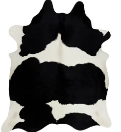 Stierfell schwarz weiss ca 3-4 qm