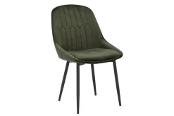 Stuhl JUL Samt Vintage forest
