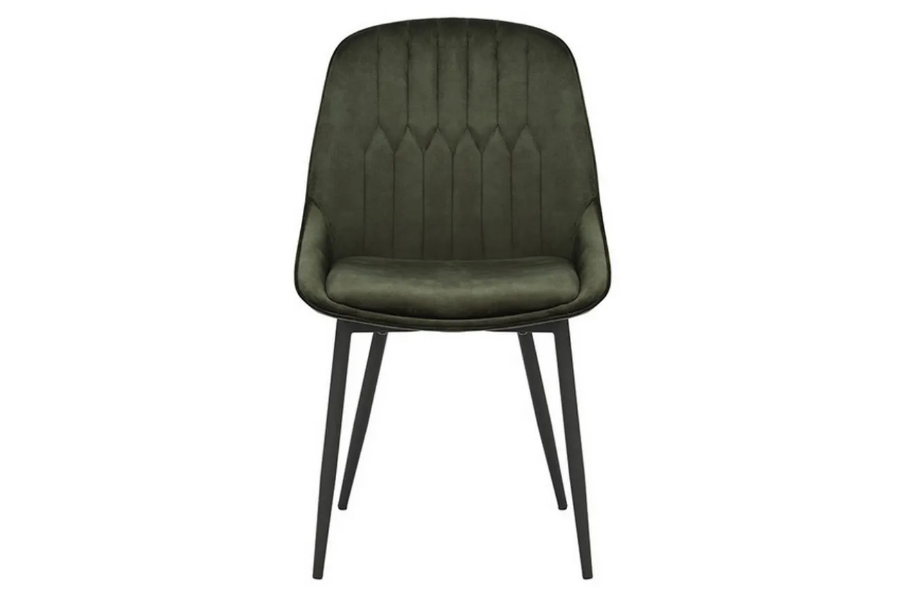 Stuhl JUL Samt Vintage forest