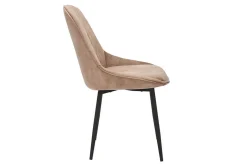 Stuhl JUL Samt Vintage sand