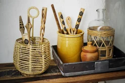 Suppenkelle Hand Craved Mangoholz natur