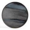 Tablett Notre Monde Graphite rund L
