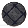 Tablett Notre Monde Squares rund L