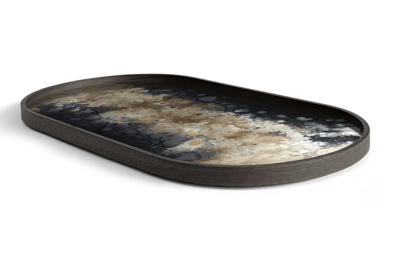 Tablett Organic Notre Monde schwarz M