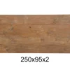 Teakholzplatte Antik 250x95x2
