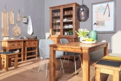 Teakholztisch Loft massiv 140 cm