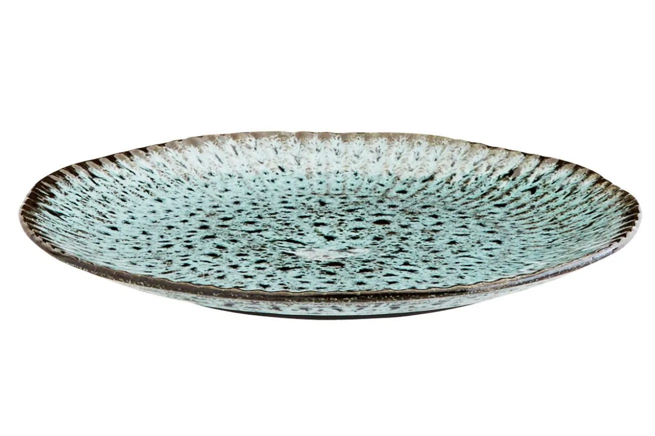 Teller Keramik petrol D 27 cm