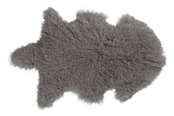 Tibetanisches Schaffell taupe