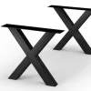 Tischbein Salisbury Set X-Form schwarz
