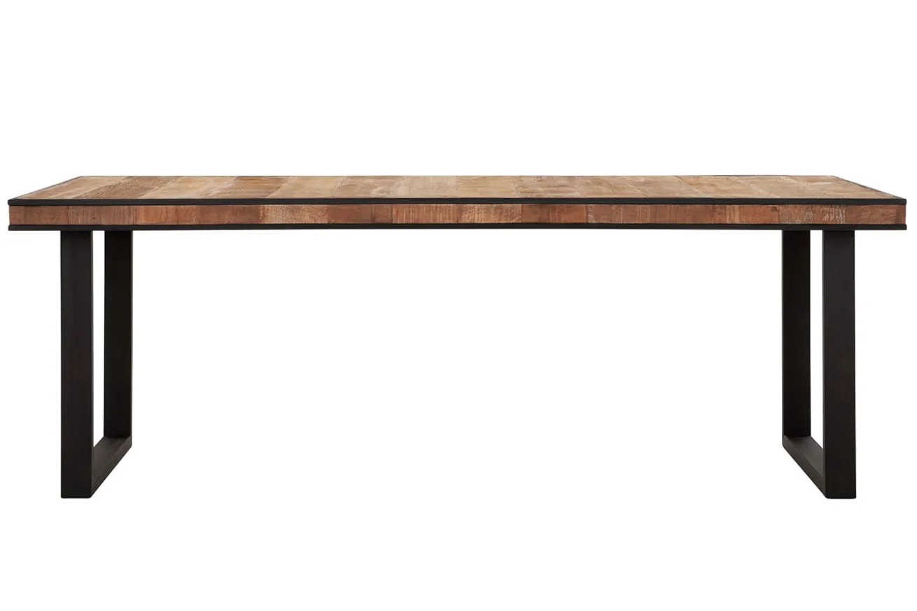 Tisch Cosmo Teak Metall 225 x 100 cm