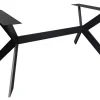 Tischgestell Rex Long Metall schwarz