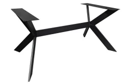 Tischgestell Rex Long Metall schwarz