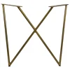Tischgestell Tris Set messing