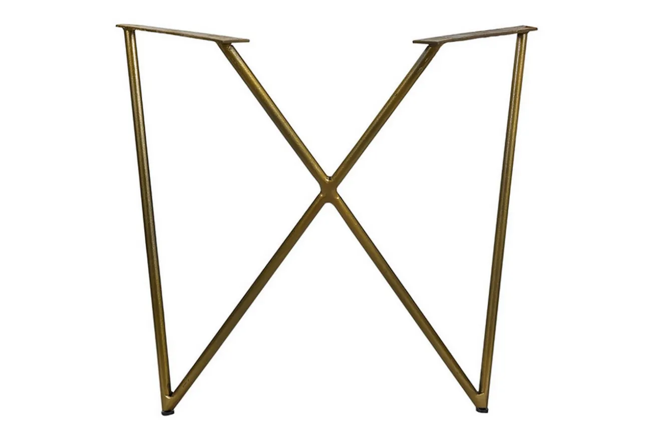 Tischgestell Tris Set messing