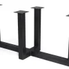 Tischgestell "U" lang kurz Stahl B 180 cm