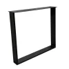 Tischgestell U Metall schwarz 2er Set