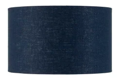 Tischlampe Kilimanjaro Bambus Textil blau