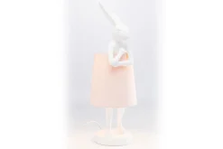 Tischleuchte Animal Rabbit weiss rosa h 68 cm