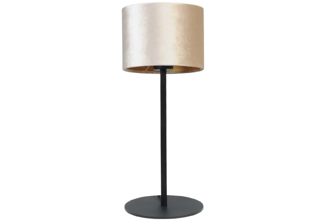Tischleuchte Vera Samt pearl H 55 cm