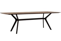 Tisch Metropole Teak Metall B 200 cm