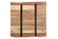 Tischplatte Akazie massiv B 80 cm