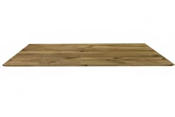 Tischplatte 3 cm astige Eiche massiv schweizer Kante ab 60 cm konfigurierbar