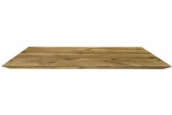Tischplatte 8 cm astige Eiche massiv schweizer Kante ab 60 cmkonfigurierbar