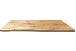Tischplatte 8 cm astige Wildbuche massiv organische Kante ab 60 cm konfigurierbar