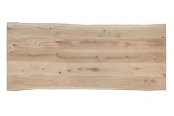 Tischplatte Eiche massiv organisch 160
