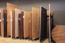 Tischplatte Eiche organisch 120 x80 cm