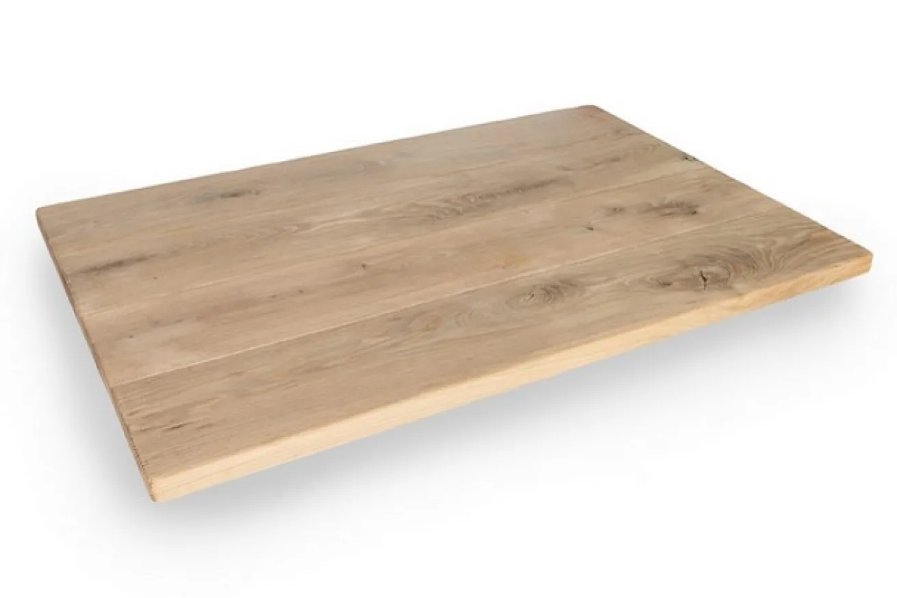 Tischplatte Eiche rechteckig 120x70 cm
