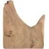 Tischplatte Mangoholz Monolith 90x79 cm