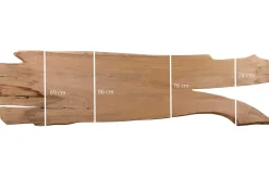 Tischplatte Mango Massivholz Monolith 327