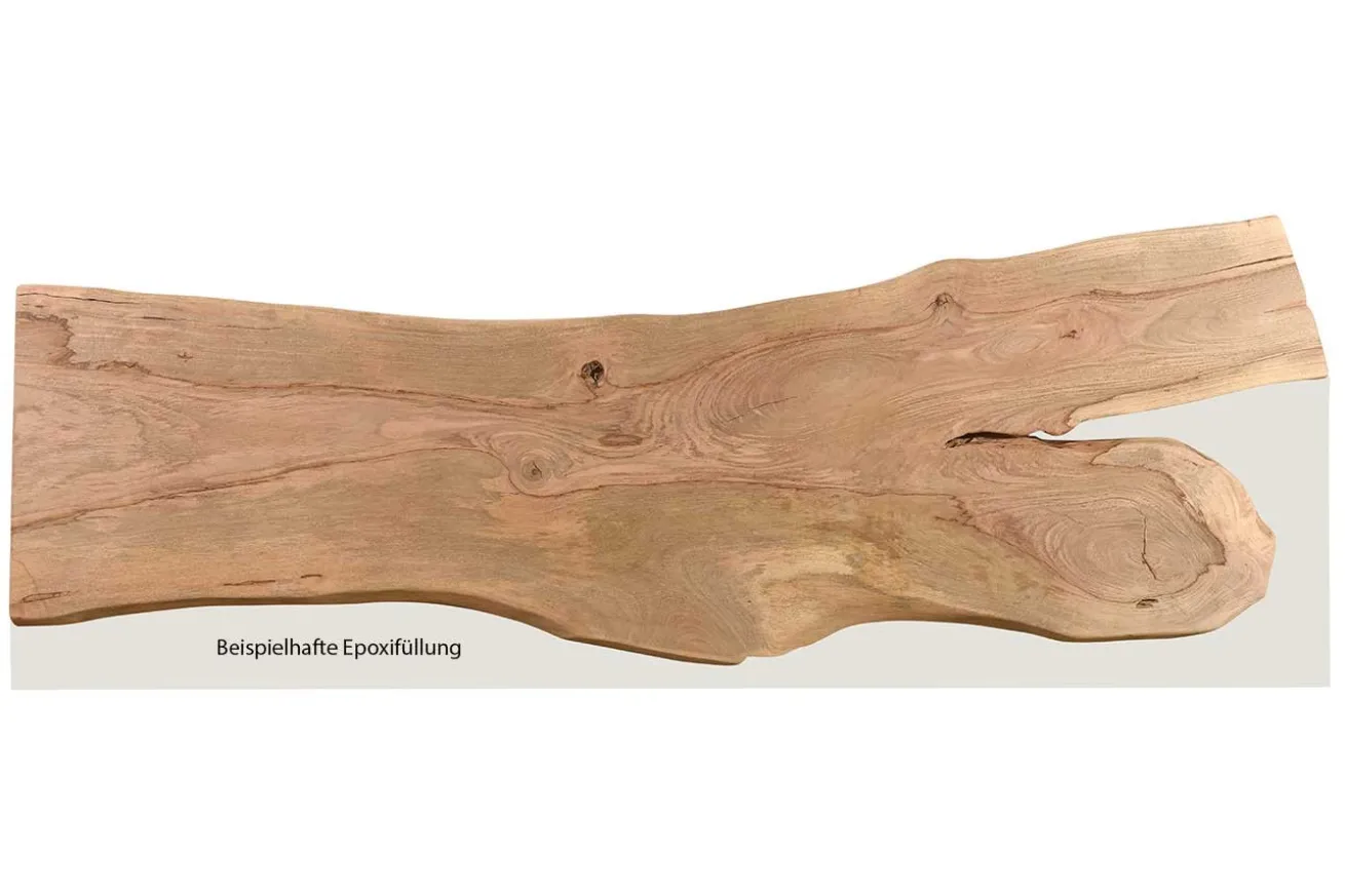 Tischplatte Mango Massivholz Monolith 346