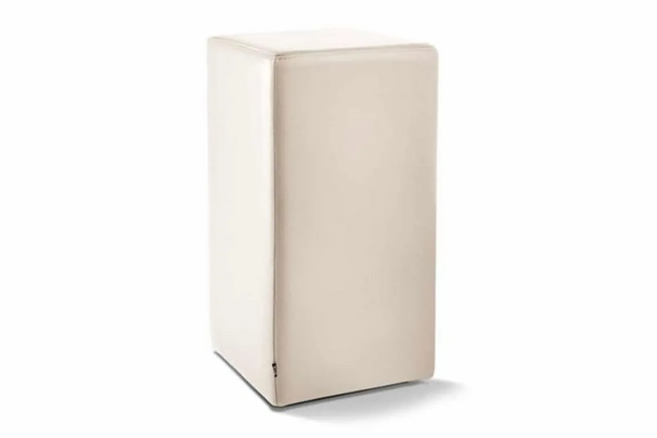 Tresenhocker Leder creme