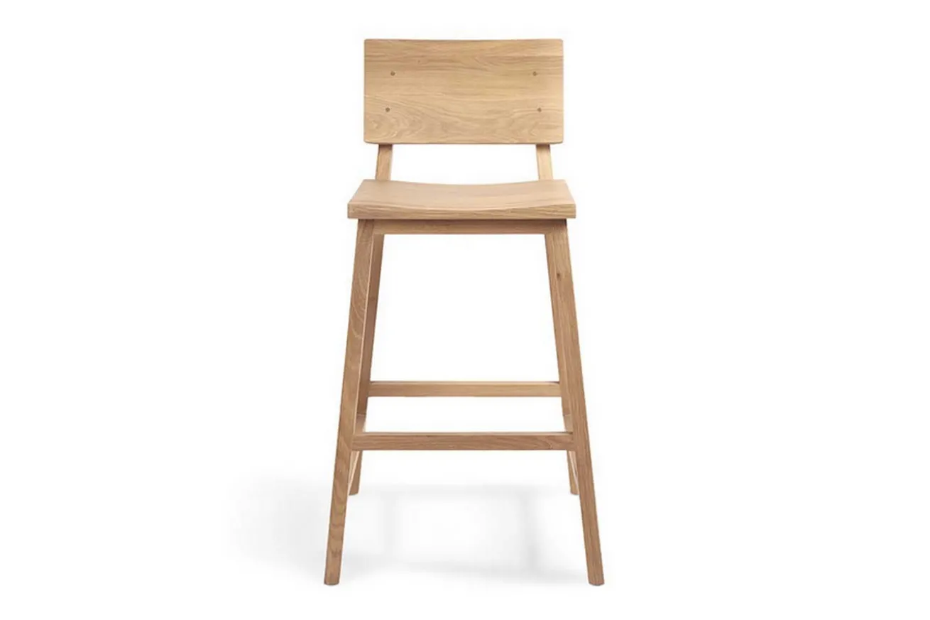 Tresenhocker N3 Eiche natur H 91 cm