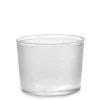Trinkglas Merci halbtransparent Ø 8,2 cm