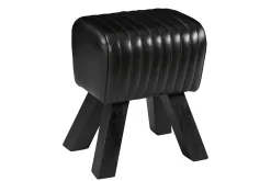 Turnhocker Vintage schwarz