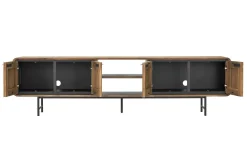 TV-Board auf Fuß Evo Teak B 225 cm