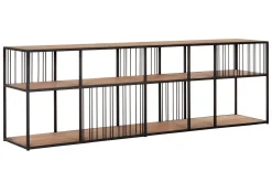 TV-Board Barra Teak-Metall B 175 cm