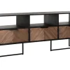 TV Board Criss Cross Massivholz B 150 cm