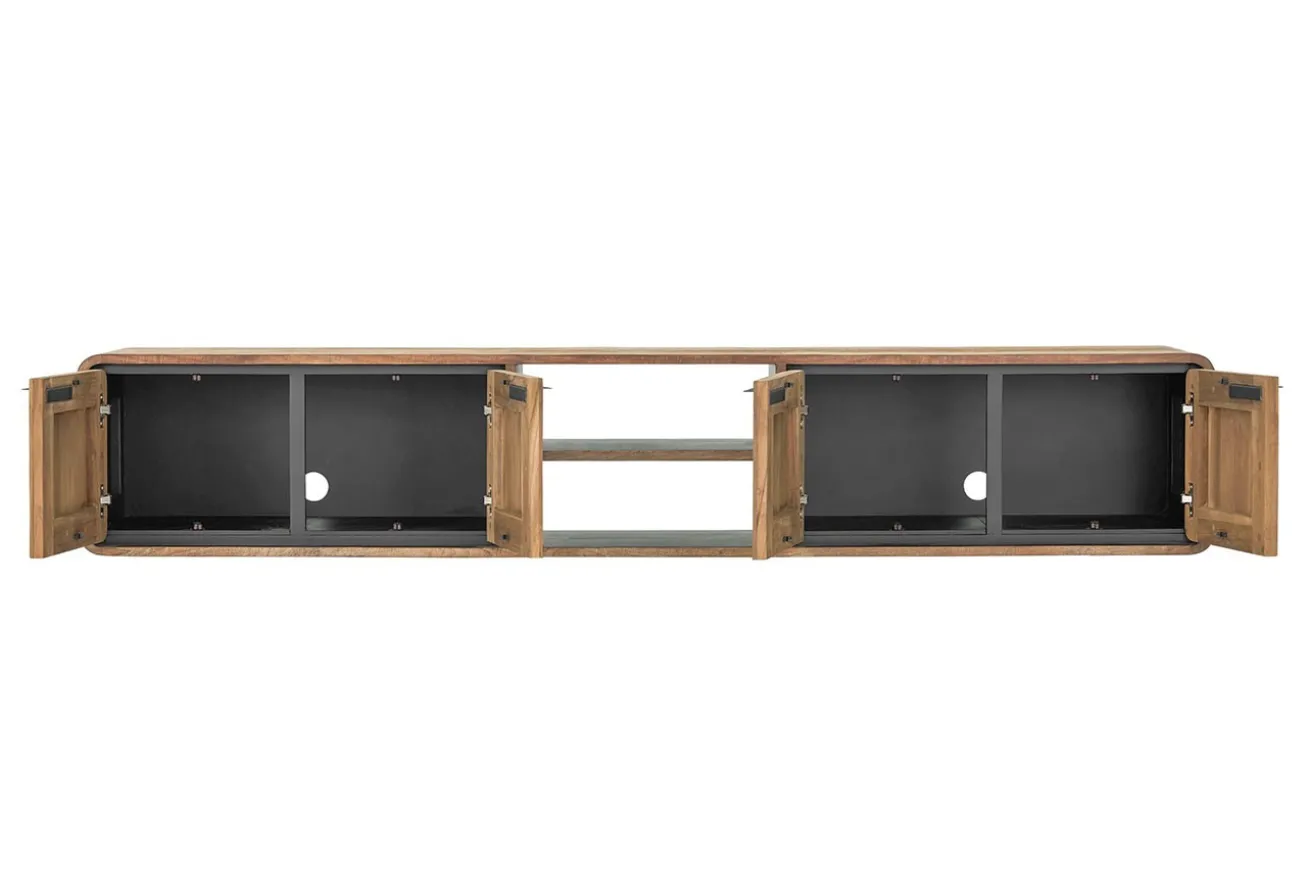TV-Board hängend Evo Teak B 225 cm