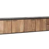 TV-Board Soho hängend Teak B 230 cm