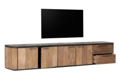 TV-Board Soho hängend Teak B 230 cm