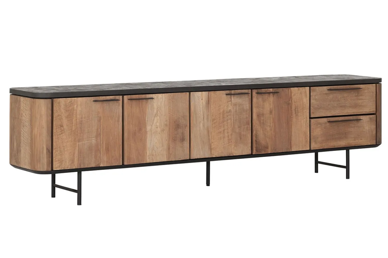 TV-Board Soho Teak natur B 230 cm