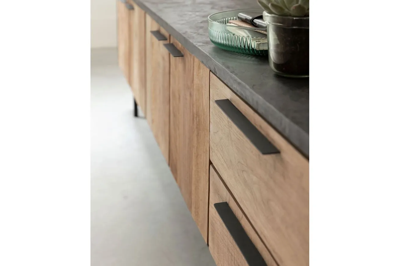 TV-Board Soho Teak natur B 230 cm