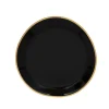 Untertasse schwarz D 9cm
